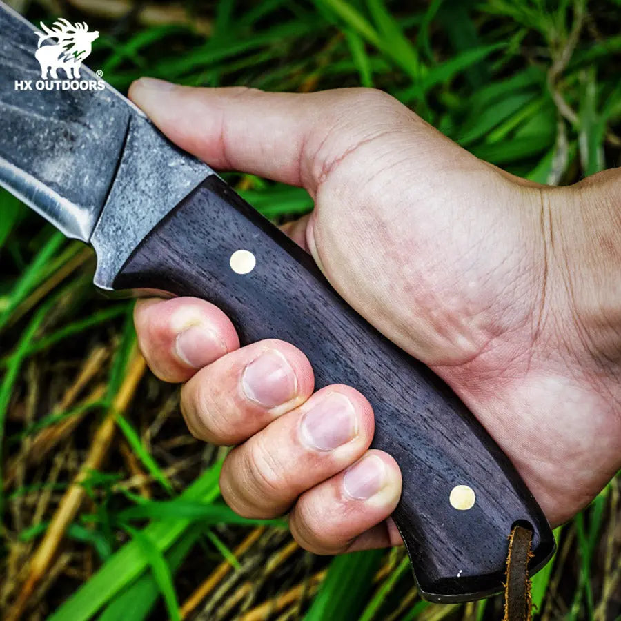 FORGED MOUNTAIN Manganese Machete | Walnut Outdoor Camping Knife