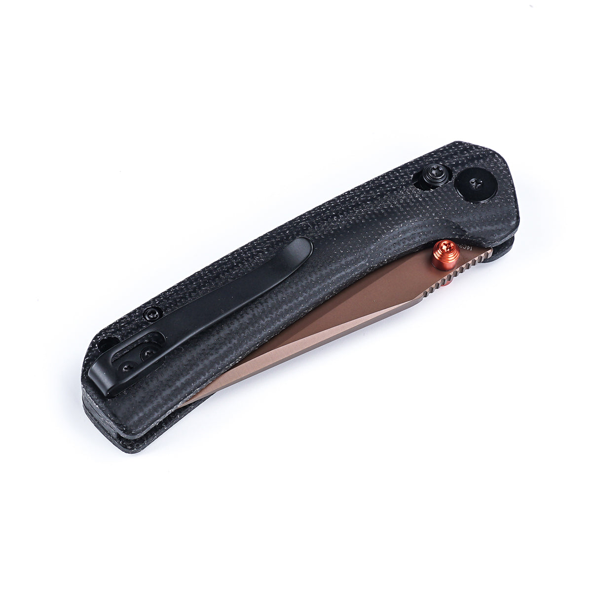 COOL KID Pocket Knife | Crossbar Lock | 3.35" 14C28N Blade | Black Linen Micarta Handle | HX OUTDOORS ZD-123BS