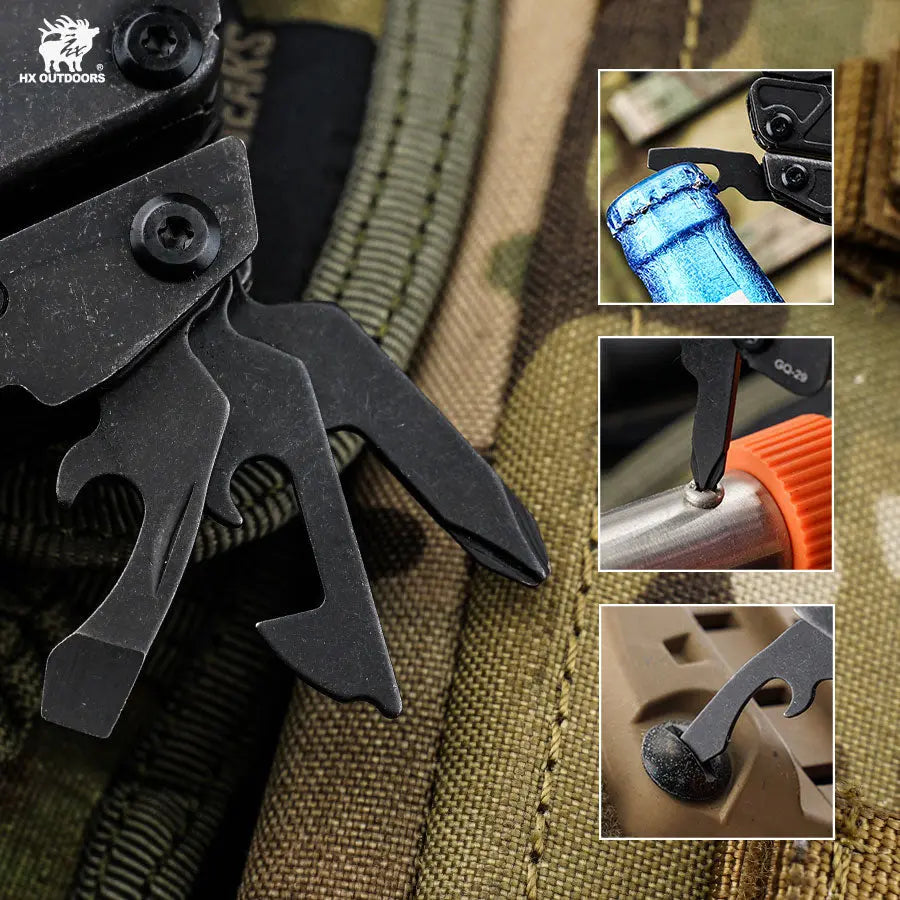 Multi-tool HX OUTDOORS CLIPX 5.35" 2Cr13 Multi-tool Pliers GQ-29 from HX OUTDOORS