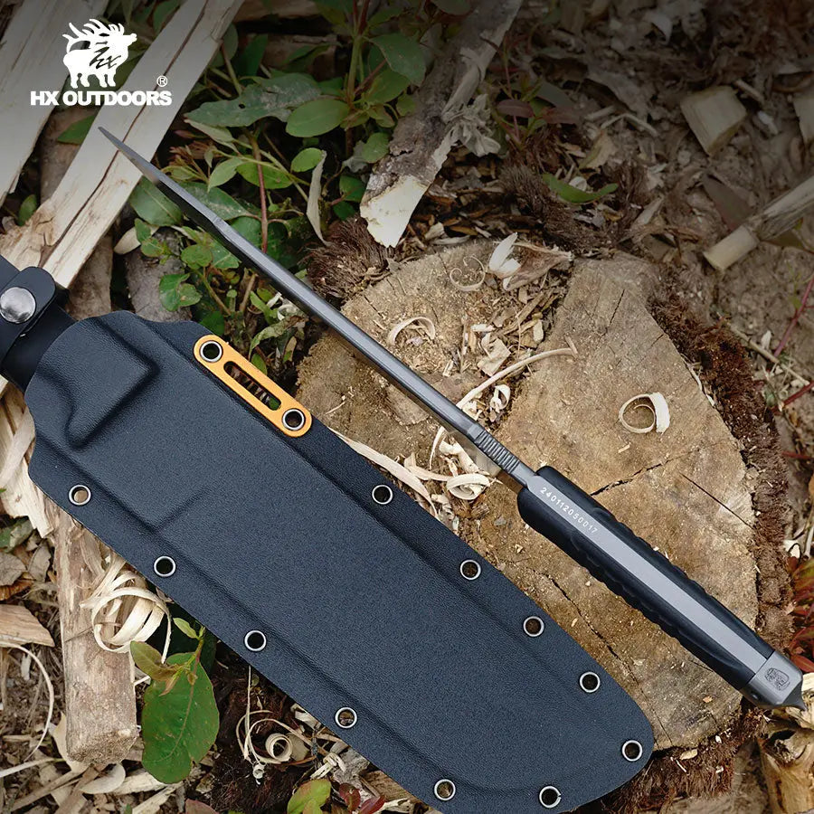ORCA DC53 Machete | Black G10 Outdoor Camping Knife – HX OUTDOORS