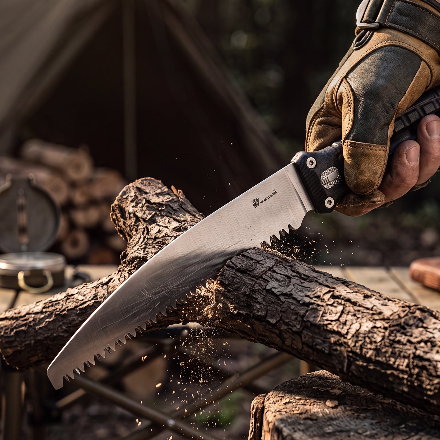 ROCK APEX Wild Trek 3-in-1 Tool Kit | 3.78" DC53 Blade | G10 Handle | HX OUTDOORS GBC-68