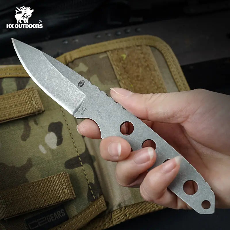VIGIL 5Cr15 Fixed Blade | Integral EDC Camping Knife – HX OUTDOORS