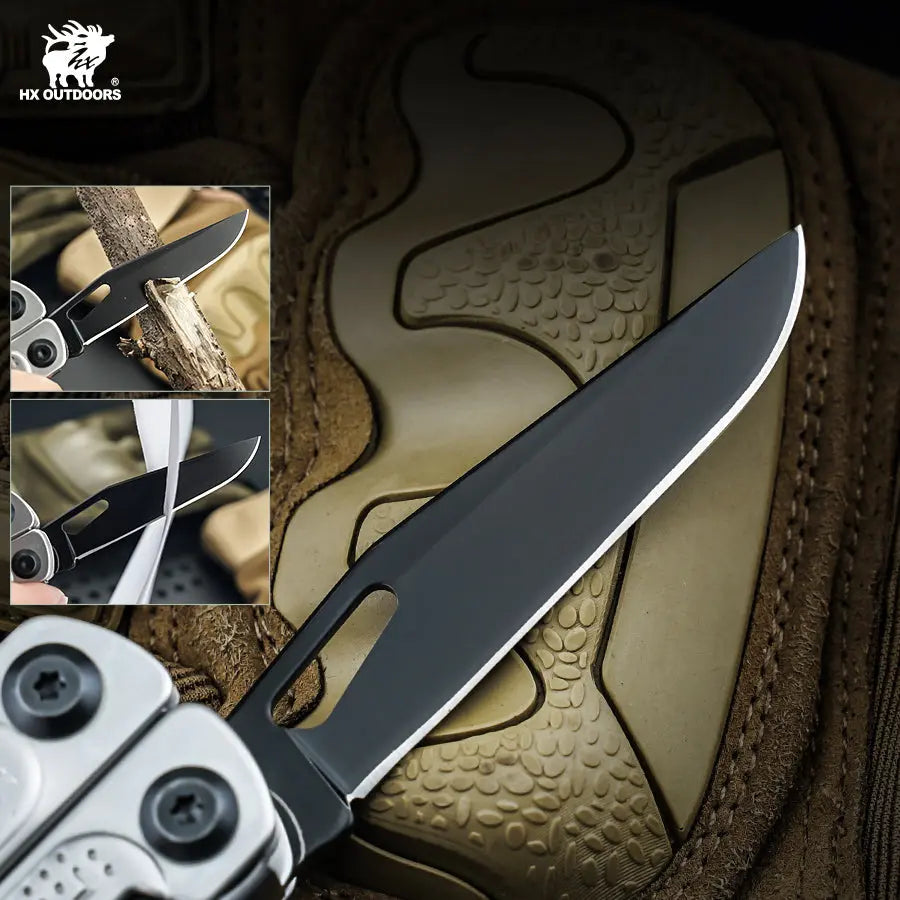 EDC Silver | Multi-tool 15-in-1 HAWKX HB-01スペシャル クリーク Outdoor Tool Pocket ロッド