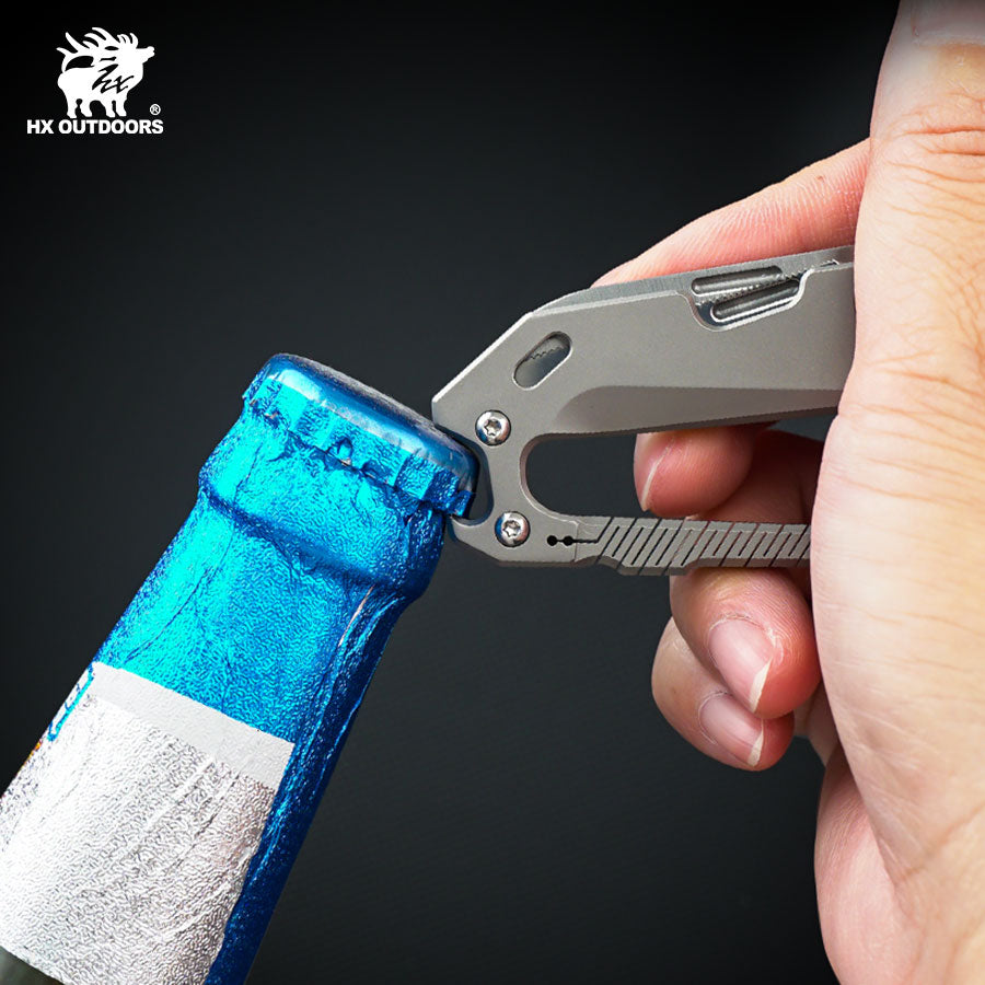 
                  
                    Keychain HX OUTDOORS TITANNEXUS EDC Keychain (Silver Titanium Alloy) EDC-109 from HX OUTDOORS
                  
                