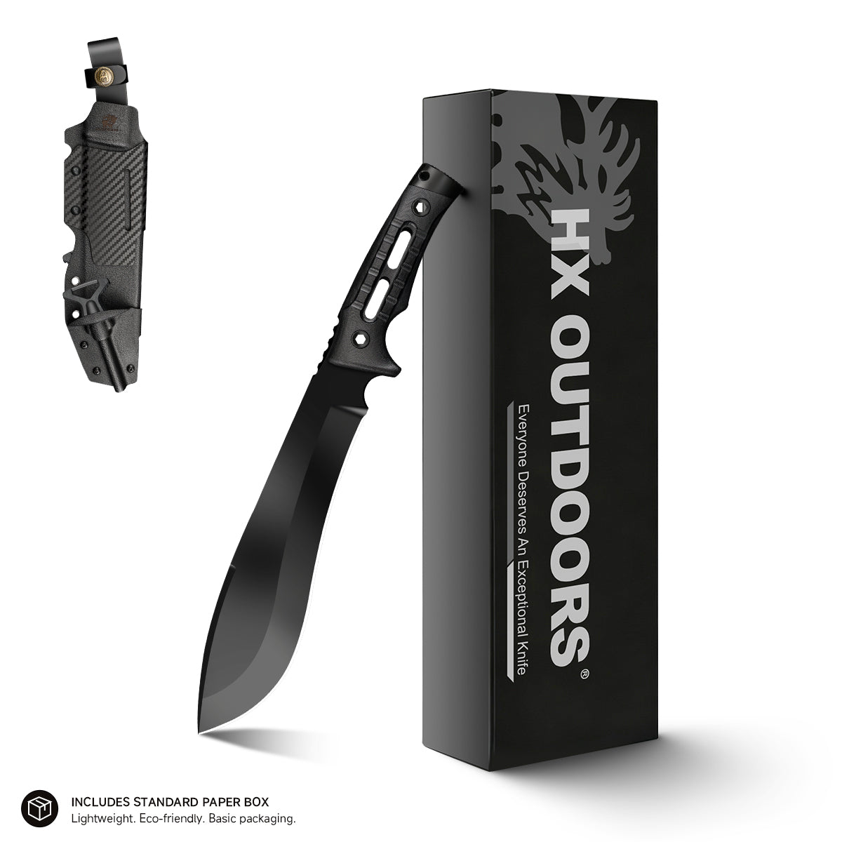 ROCK APEX PLUS Chopper | 8.07" DC53 Blade | G10 Handle | HX OUTDOORS D-347