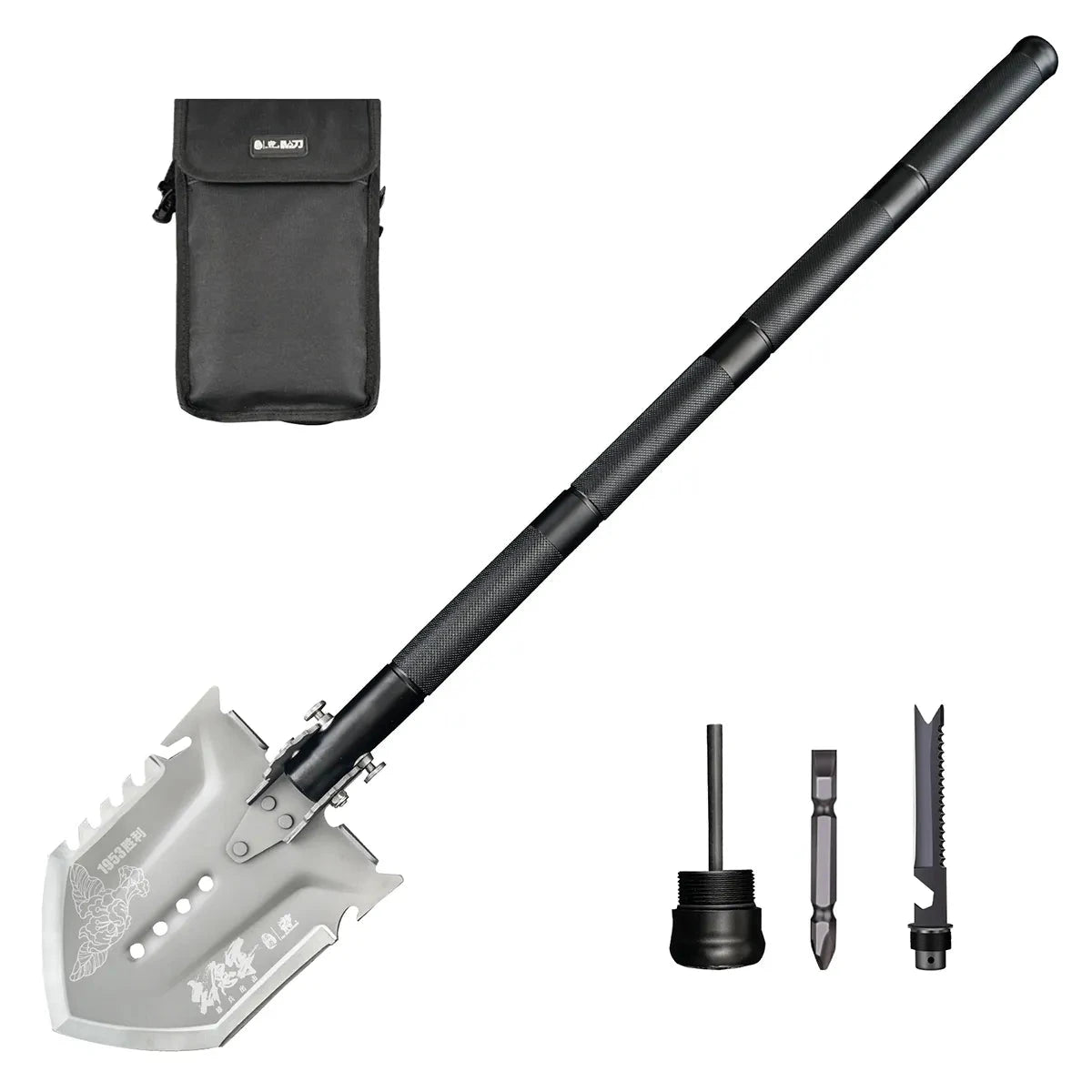 HX OUTDOORS IRONCLAD | Shovel | 31.81" Overall Length | 420 Head | Aluminum Handle | GBC-59B IRONCLAD