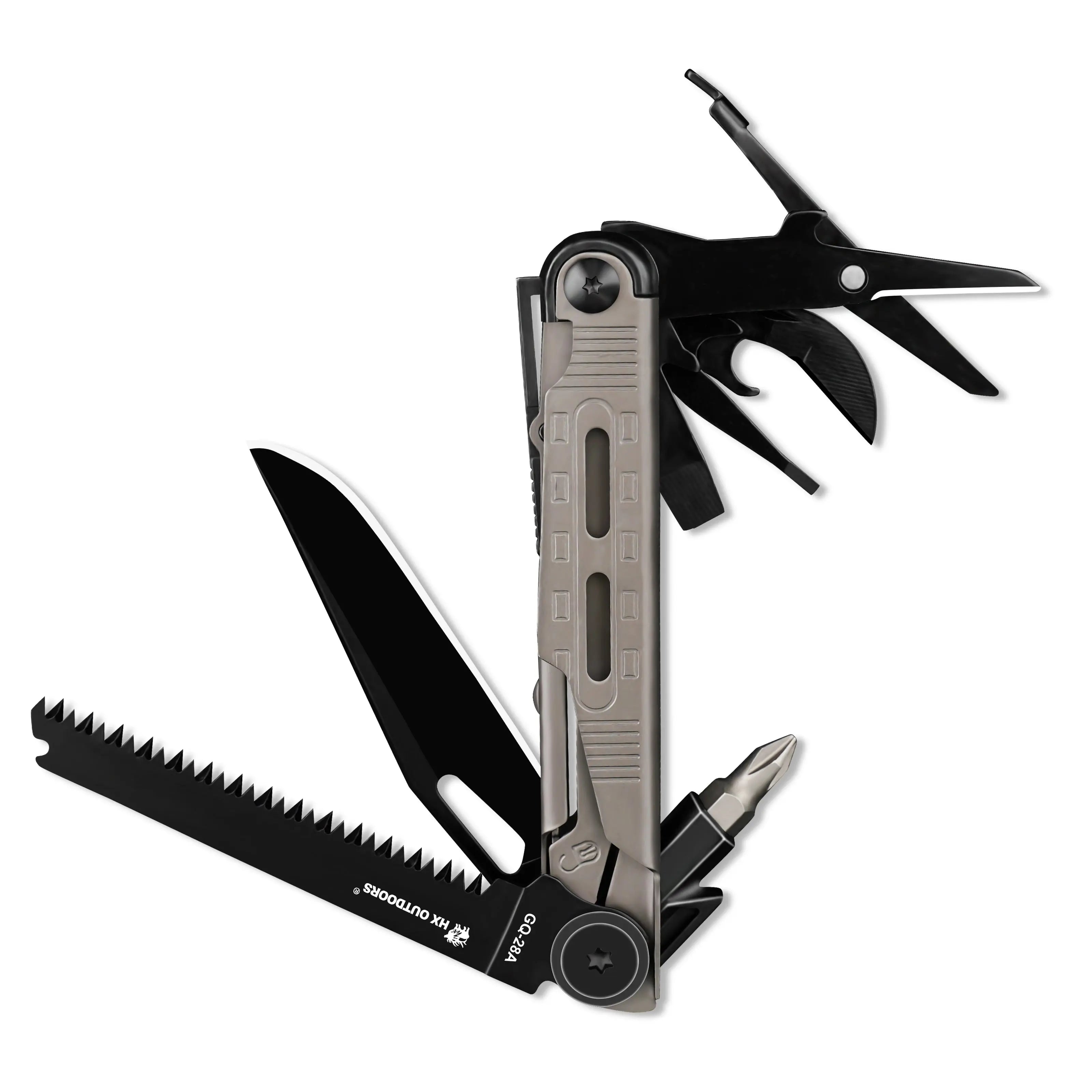 SWIFTTRAIL 8-in-1 Multi-tool | Gray EDC Campact Pocket Tool