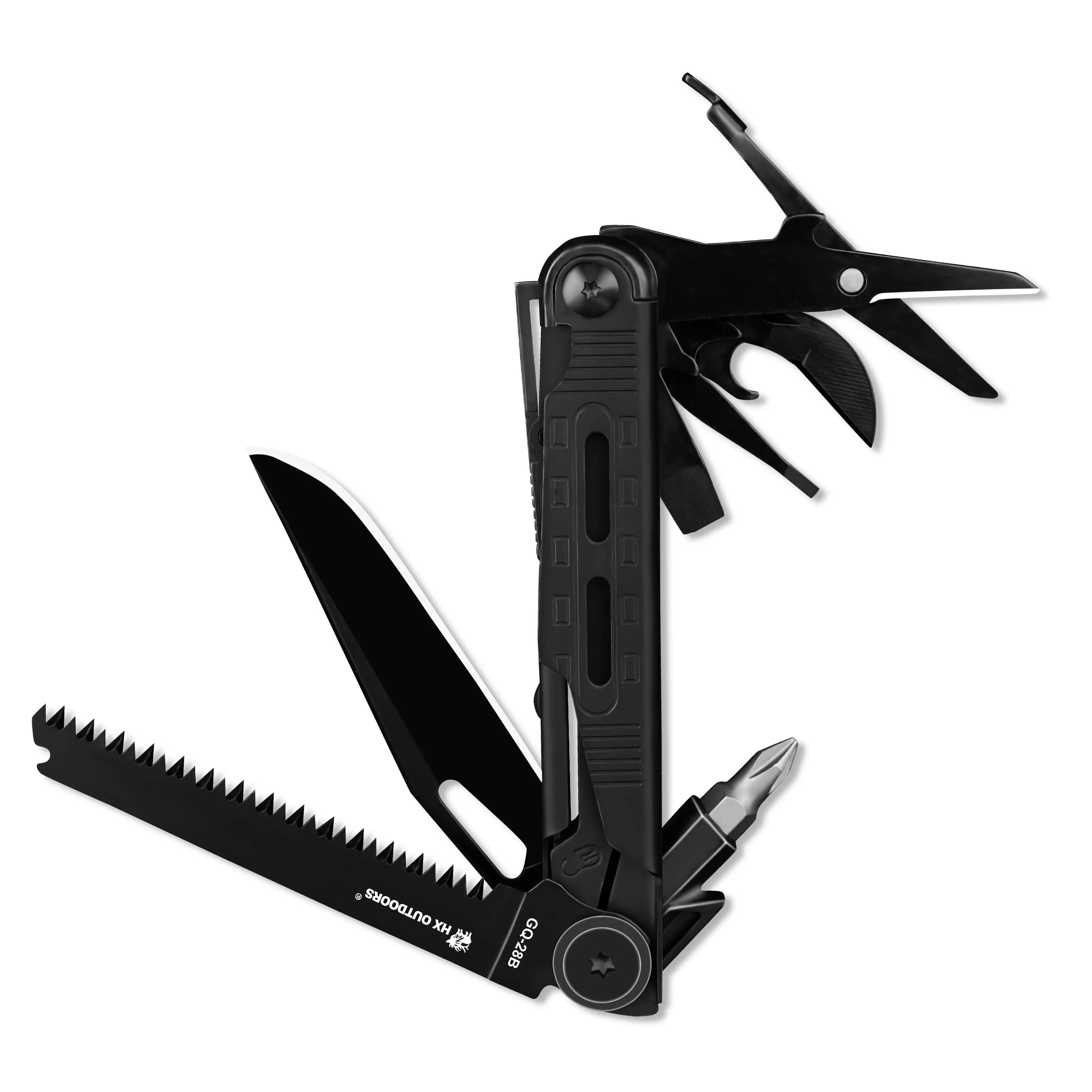 Multi-tool HX OUTDOORS SWIFTTRAIL BLACK Multi-tool Tools(6.89" 7CR17) GQ-28B from HX OUTDOORS