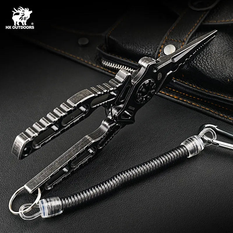 Plier HX OUTDOORS Fishing Lure Pliers SLT SPL SALTRx (7.6" 5CR15) GQ-23B from HX OUTDOORS