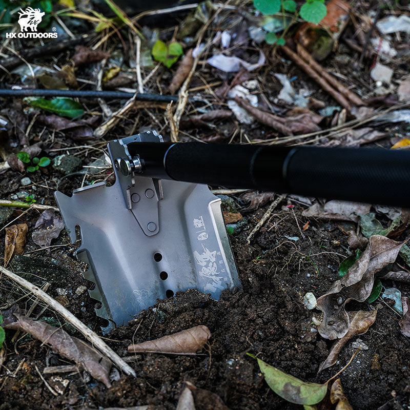 
                  
                    Shovel HX OUTDOORS IRONCLAD Shovel Kit w/ Hoe, Saw, Flint, & Lamp Aluminum Alloy Handle (31.81" 420 Stainless Steel Head) GBC-59BD from HX OUTDOORS
                  
                