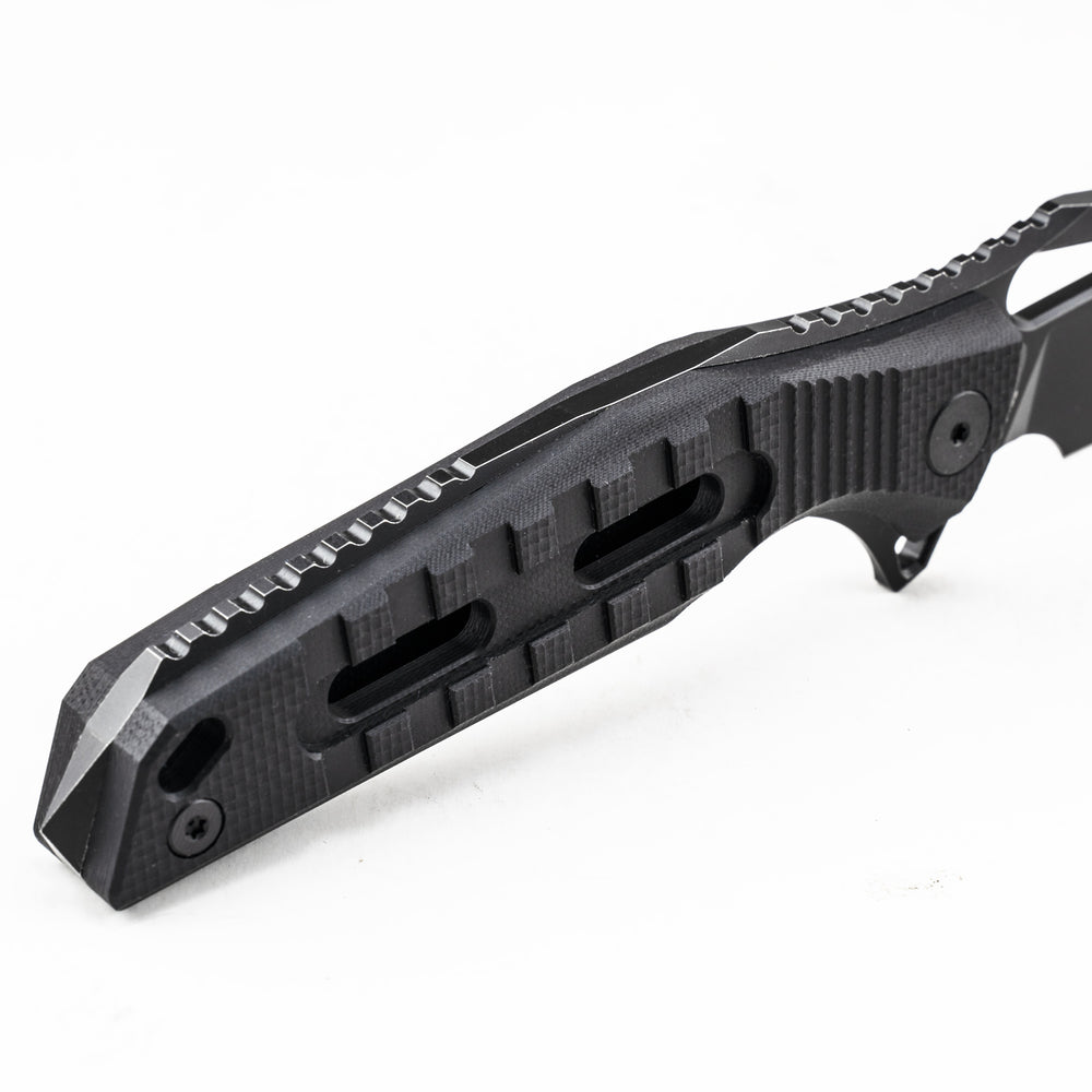 
                  
                    Fixed Blade HX OUTDOORS ROCK BASALT 3.5" VG10 Black G10 Handle Tactical Fixed Blade Knife Survival Outdoor Camping Tool Knives TD-12B from HX OUTDOORS
                  
                