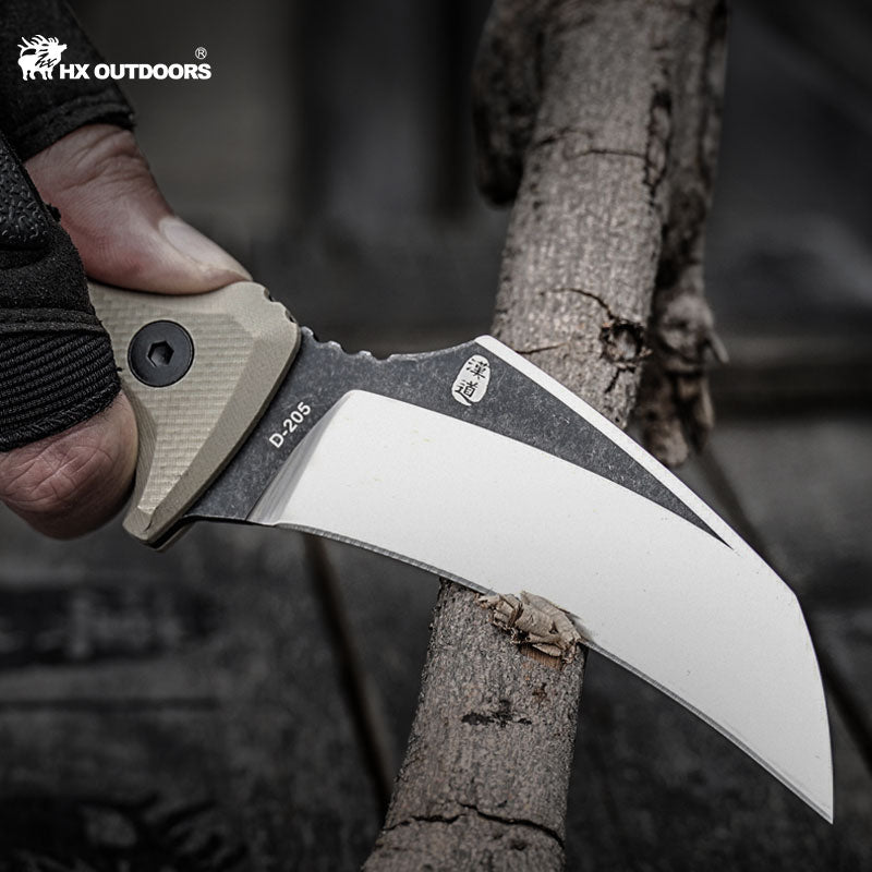 
                  
                    Fixed Blade HX OUTDOORS 3.54" 9CR18 Brown G10 Handle VORTEXCLAW Tactical Claw Fixed Blade Knife Bushcraft and Camping Knife Survival D-205 from HX OUTDOORS
                  
                
