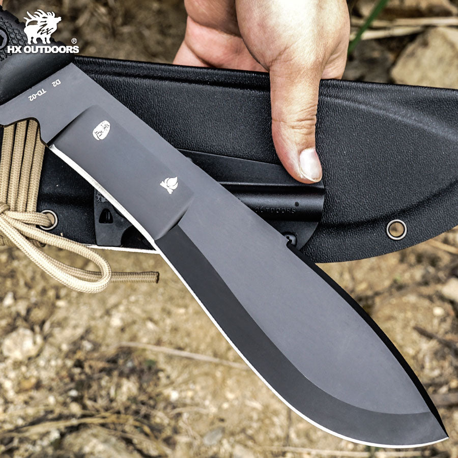 Bush Tool CHEVALIER | D2 | BLACK RUBBERIZED | TD-02