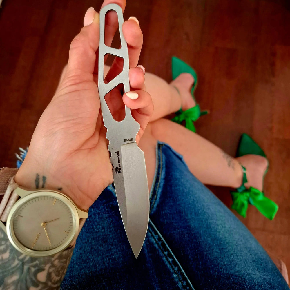 HX OUTDOORS VIGIL II | Fixed Blade | 2.6" 5Cr15 Blade | Integral Steel | D-314 VIGIL Ⅱ