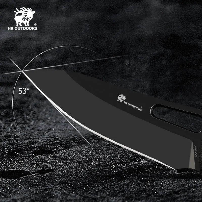 Pocket Knife HX OUTDOORS ROCK FLUORITE 2.95" 5CR15 Slip Joint Personalized Pocket Folding Knife Nylon Fiber Survival Camping Hunting TD-14A from HX OUTDOORS