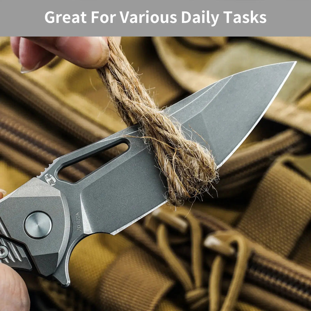 
                  
                    HX OUTDOORS ARMORED M | Pocket Knife | Liner Lock | 7.32" S35VN Blade | Silver Titanium Handle | ZD-022A ARMORED M
                  
                