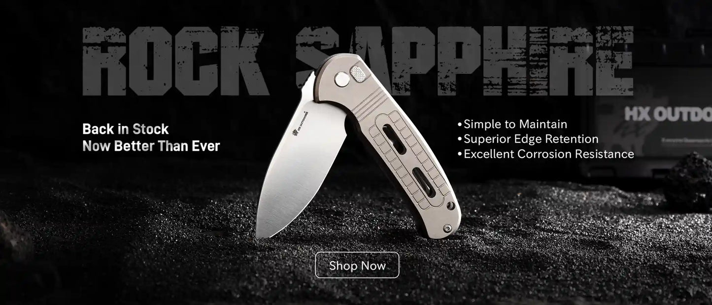 ROCK SAPPHIRE Back in Stock
