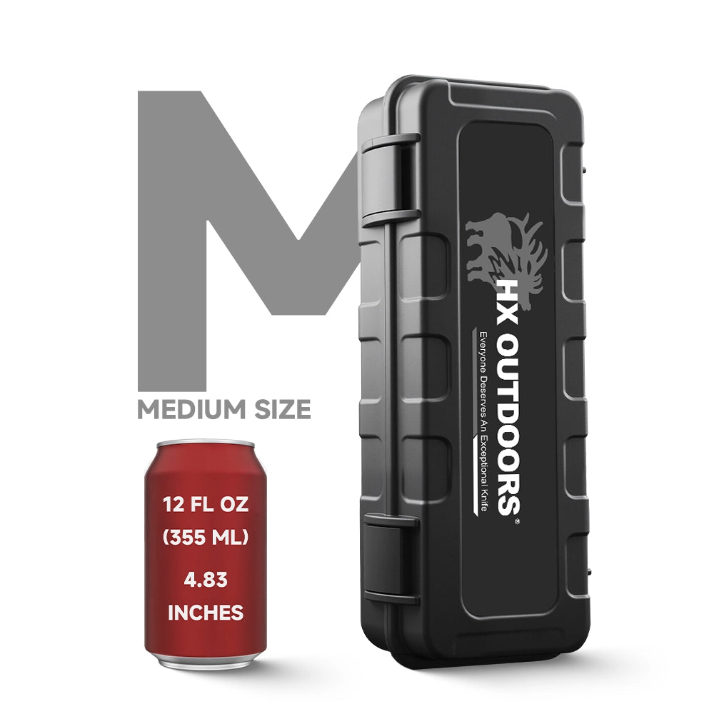 Estuche de plástico impermeable mediano HX OUTDOORS