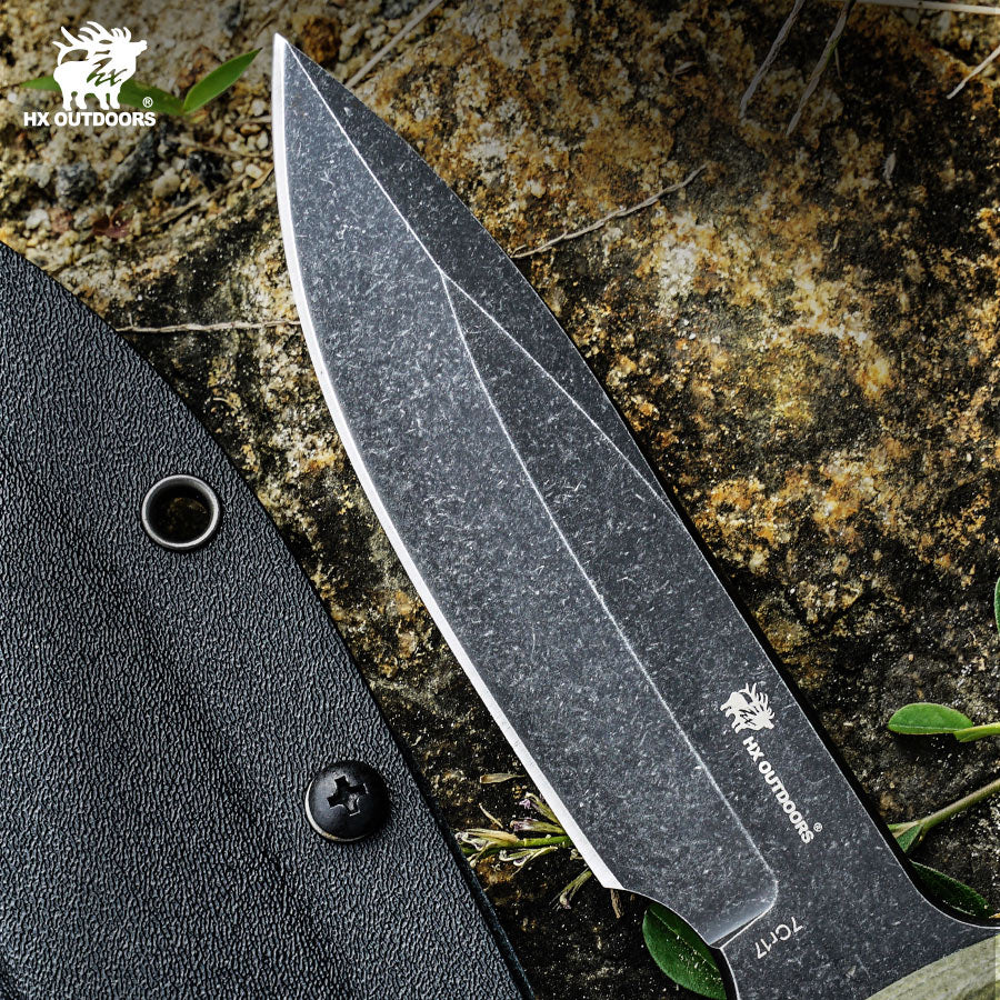 
                  
                    Fixed Blade HX OUTDOORS 3.85" 7CR17 Green Linen Handle Best EDC Ranger Tactical Fixed Blade Knife Good for Carving Hunting Camping Fishing Survival Outdoor D-223A from HX OUTDOORS
                  
                