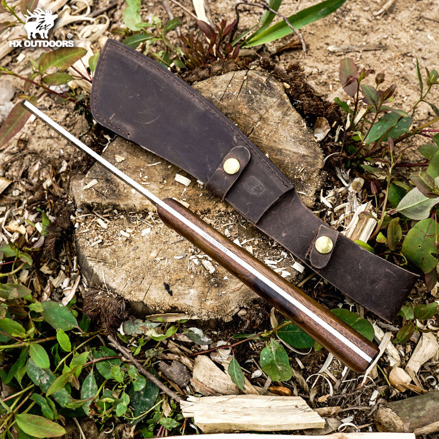 
                  
                    Bush Tool HX OUTDOORS 7.72" AUS-8 Rosewood Non-Slip Handle 3C Survival Bush Tool Fixed Blade Tactical Knife For Outdoor and EDC TD-07 from HX OUTDOORS
                  
                