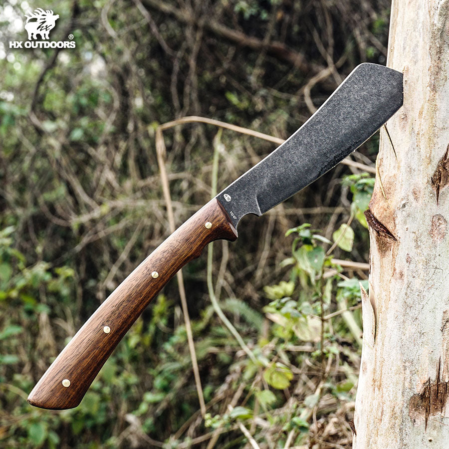 
                  
                    Bush Tool HX OUTDOORS 7.72" AUS-8 Rosewood Non-Slip Handle 3C Survival Bush Tool Fixed Blade Tactical Knife For Outdoor and EDC TD-07 from HX OUTDOORS
                  
                