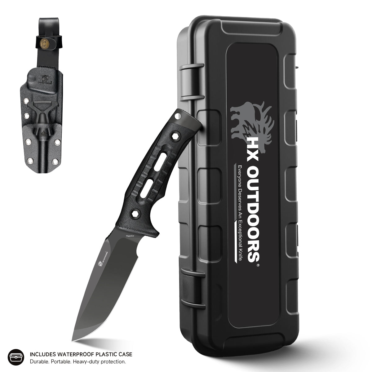 レア品 Manker BLF Limited EDC Muscle Combo ROCK APEX MagnaCut Edition DLC‑Coated MagnaCut Fixed Blade | Black