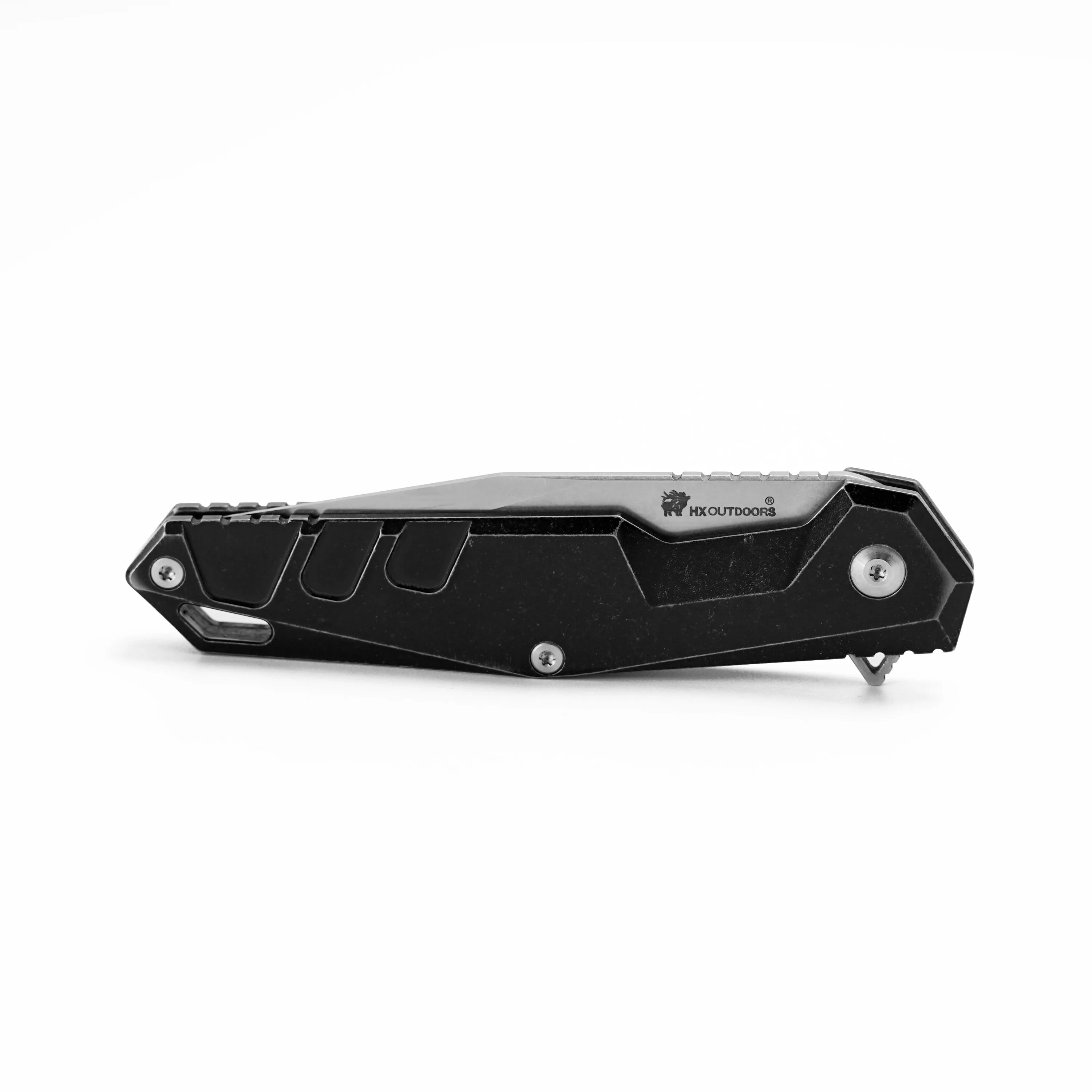 RAPIDR ESPONSE Pocket Knife | Frame Lock | 3.58" Stonewash VG10 Blade | Titanium Alloy Handle | HX OUTDOORS ZD-003
