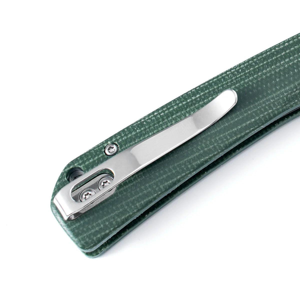 COOL KID Pocket Knife | Crossbar Lock | 3.35" 14C28N Blade | Green Micarta Handle | HX OUTDOORS ZD-123S
