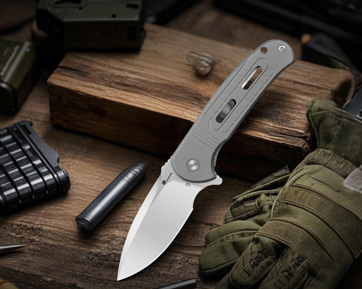 HX OUTDOORS MERCENASIES TACTICAL KNIFE /HX ナイフ フルタング