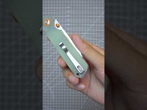 HXOUTDOORS HYLA 14C28N Black Blade G10 Handle | EDC Button Lock