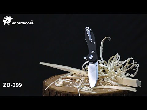 GIANTBIRD | CROSSBAR LOCK | D2 | BLACK G10 | ZD-099S
