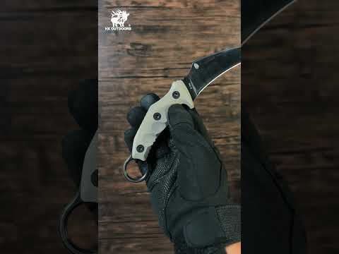 GARRA VORTEX | 9CR18 | MARRÓN G10 | D-205