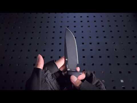 HX OUTDOORS ROCK X | Fixed Blade | 3.8" CPM154 Blade | Black G10 Handle | TD-11B
