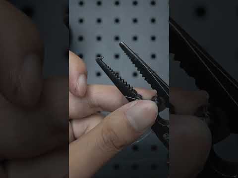 HX OUTDOORS RIVERLURE | Plier | 3.74" 5CR15 Jaw | Black Integrated Handle | GQ-23B