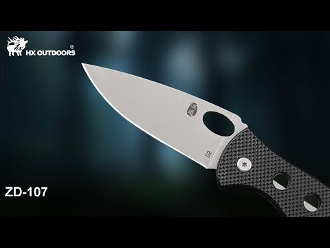 SHADOW EAGLE | SLIP JOINT | 5CR15 | BLACK G10 | ZD-107